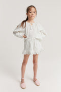 Cotton Embroidered Short