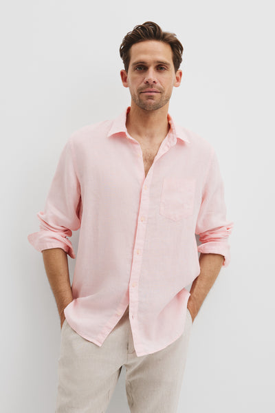 Organically Grown Linen Regular Fit Shirt
