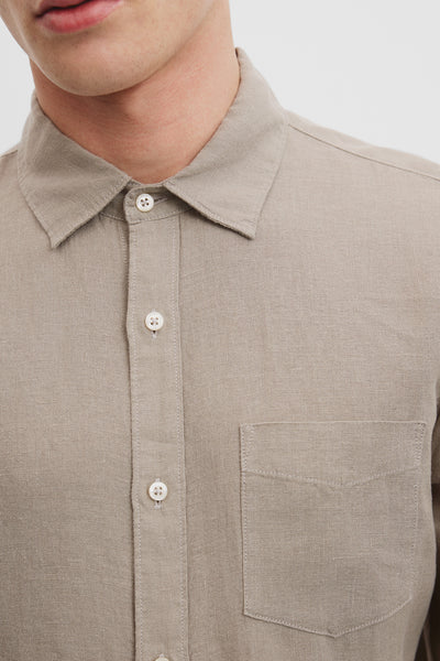 Organically Grown Linen Regular Fit Shirt
