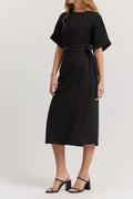 Linen Wrap Skirt