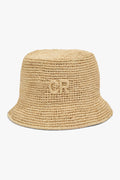 Cr Raffia Bucket Hat