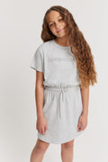 Teen Cotton Blend Logo T-Shirt Dress