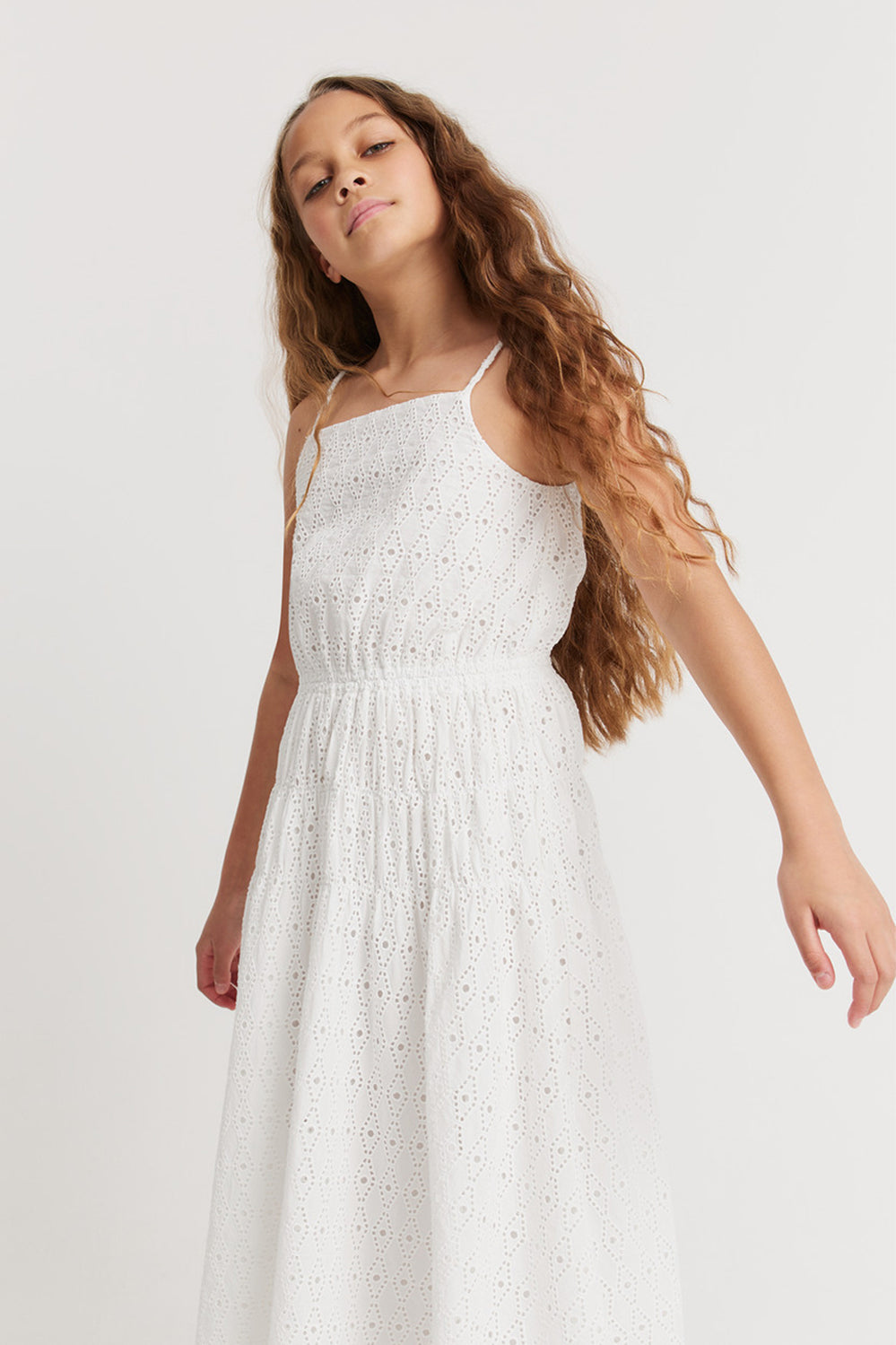 Teen Tier Midi Dress
