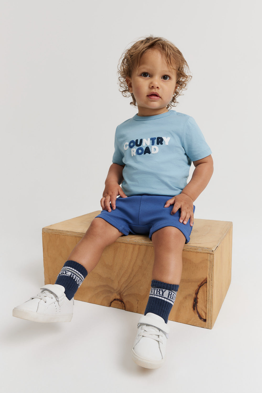 Cotton Logo Sweat Short
