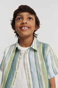 Linen Stripe Shirt