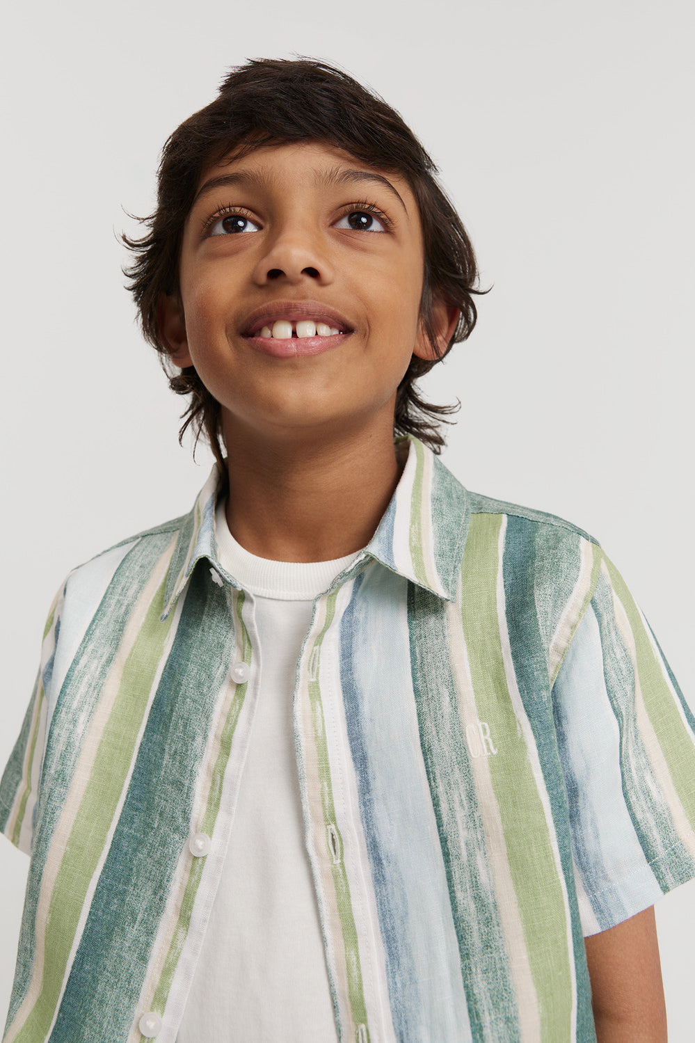 Linen Stripe Shirt