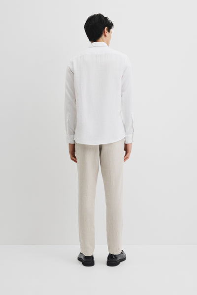 Regular Fit Organically Grown Linen Shirt