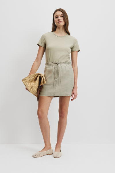 Australian Good Earth Cotton Slub Short Sleeve T-Shirt