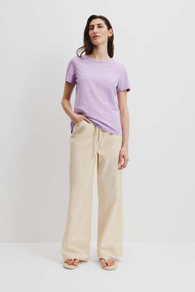 Australian Good Earth Cotton Slub Short Sleeve T-Shirt