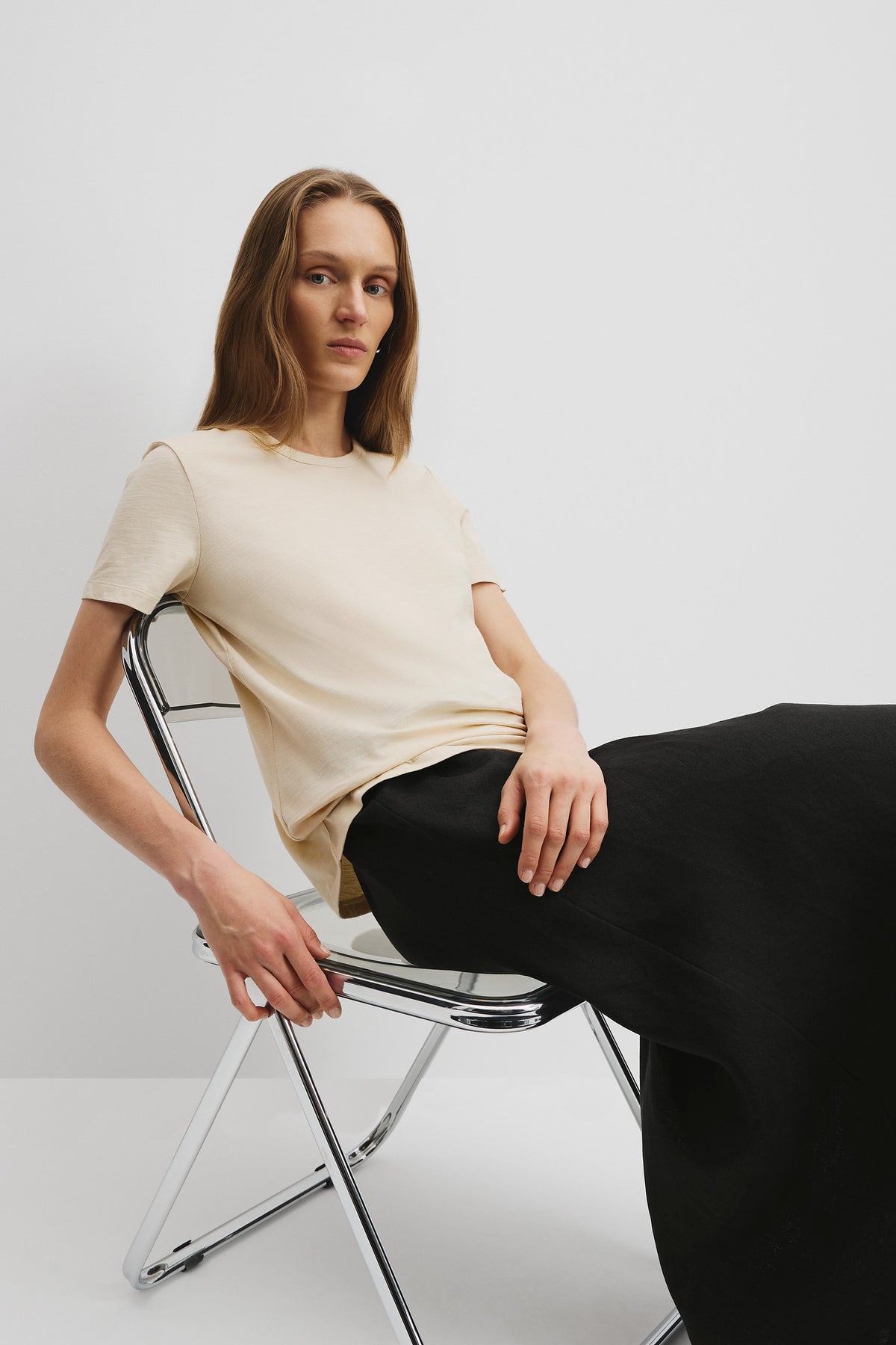 Australian Good Earth Cotton Slub Short Sleeve T-Shirt