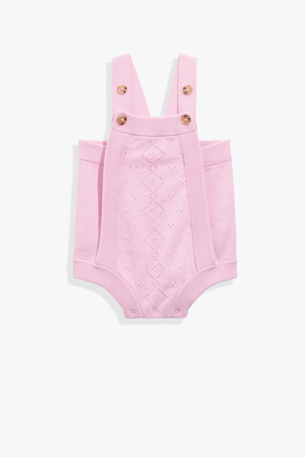 Pointelle Knit Romper