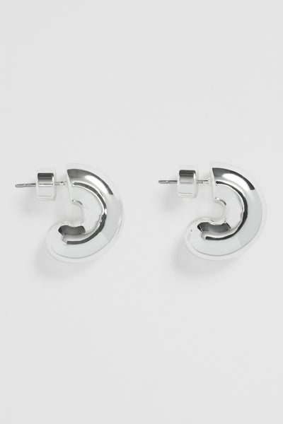 Large Round Hoop Earring