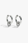 Pendant Hoop Earring