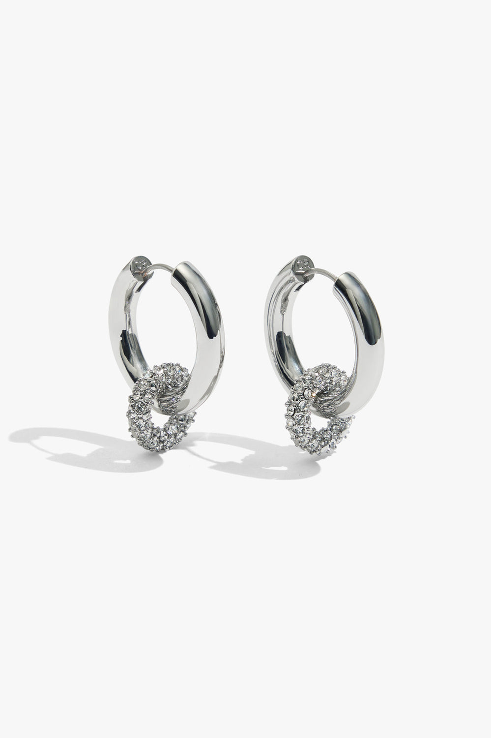 Pendant Hoop Earring
