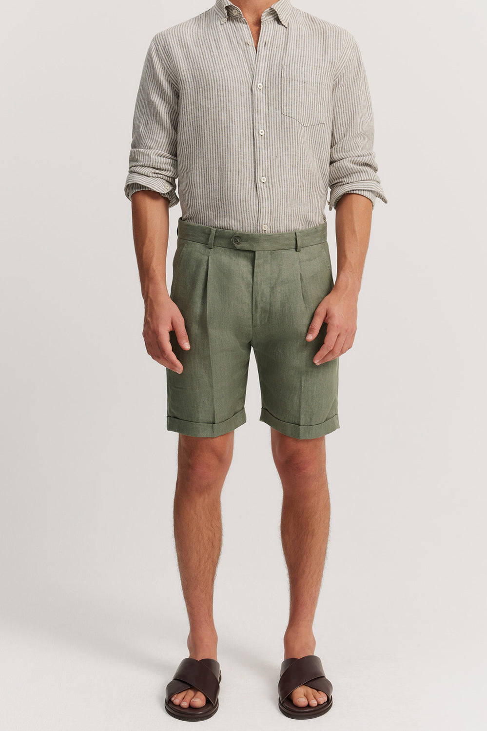Tailored Linen Short