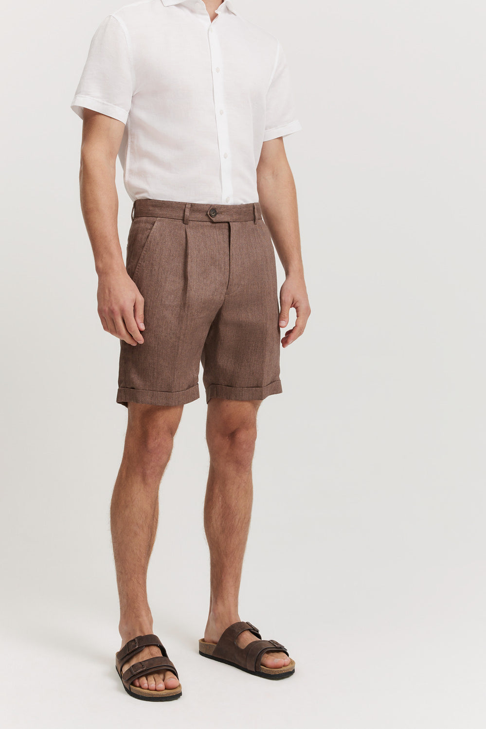 Tailored Linen Short