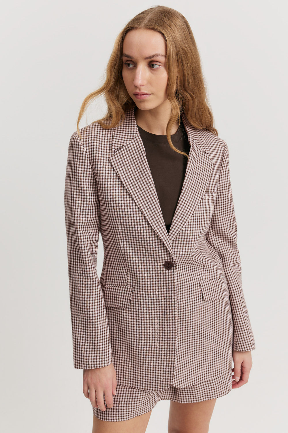 Linen Yarn Dyed Blazer