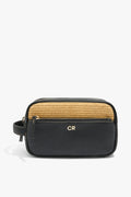 Large Woven Cosmetic Case