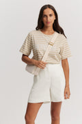 Stripe Heritage Embroidered T-Shirt