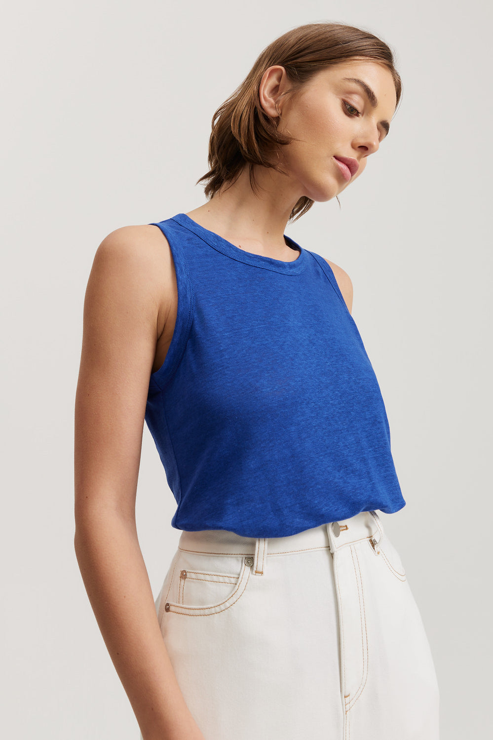 Linen Jersey Tank