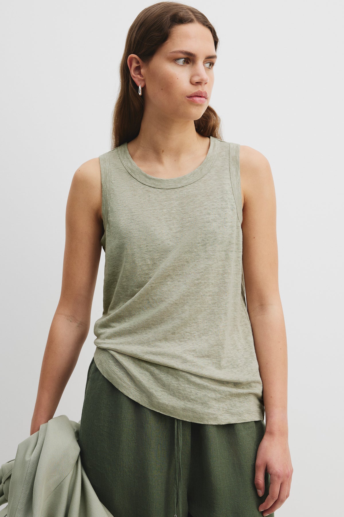 Linen Jersey Tank