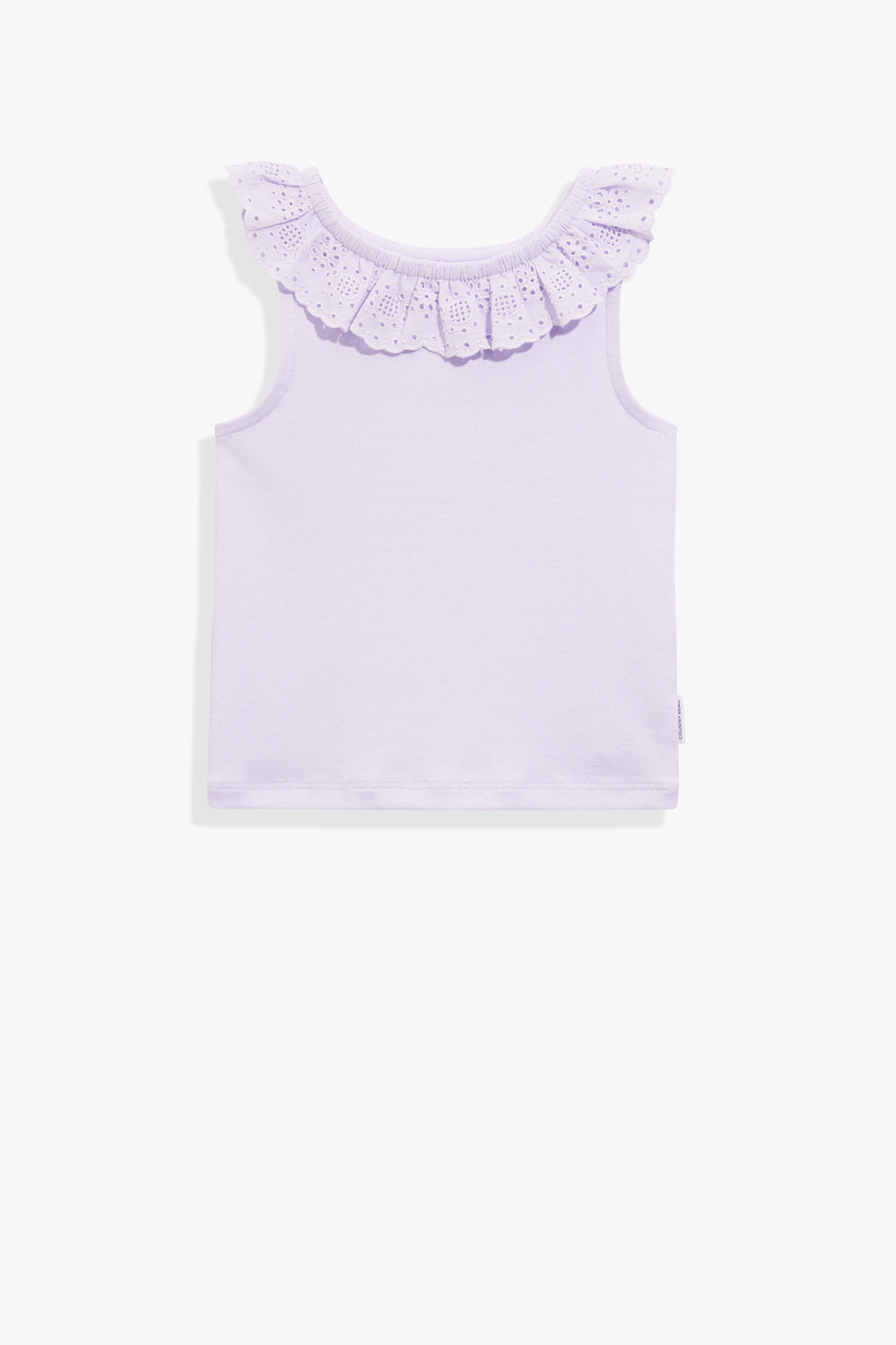 Broderie Frill Tank