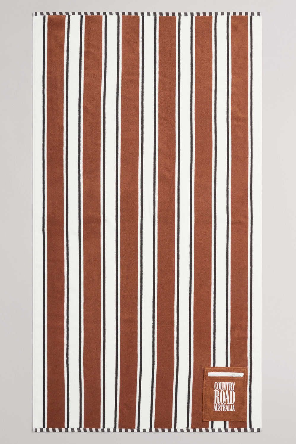 Harry Pocket Cotton Beach Towel
