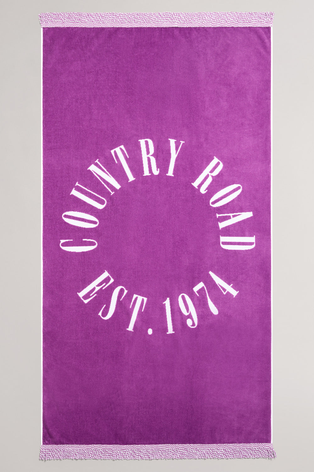 Est 1974 Cotton Beach Towel