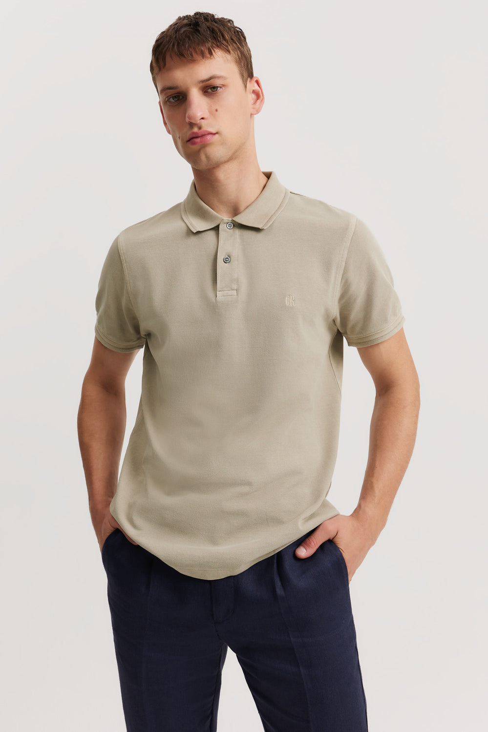 Australian Cotton Garment Dyed Pique Polo