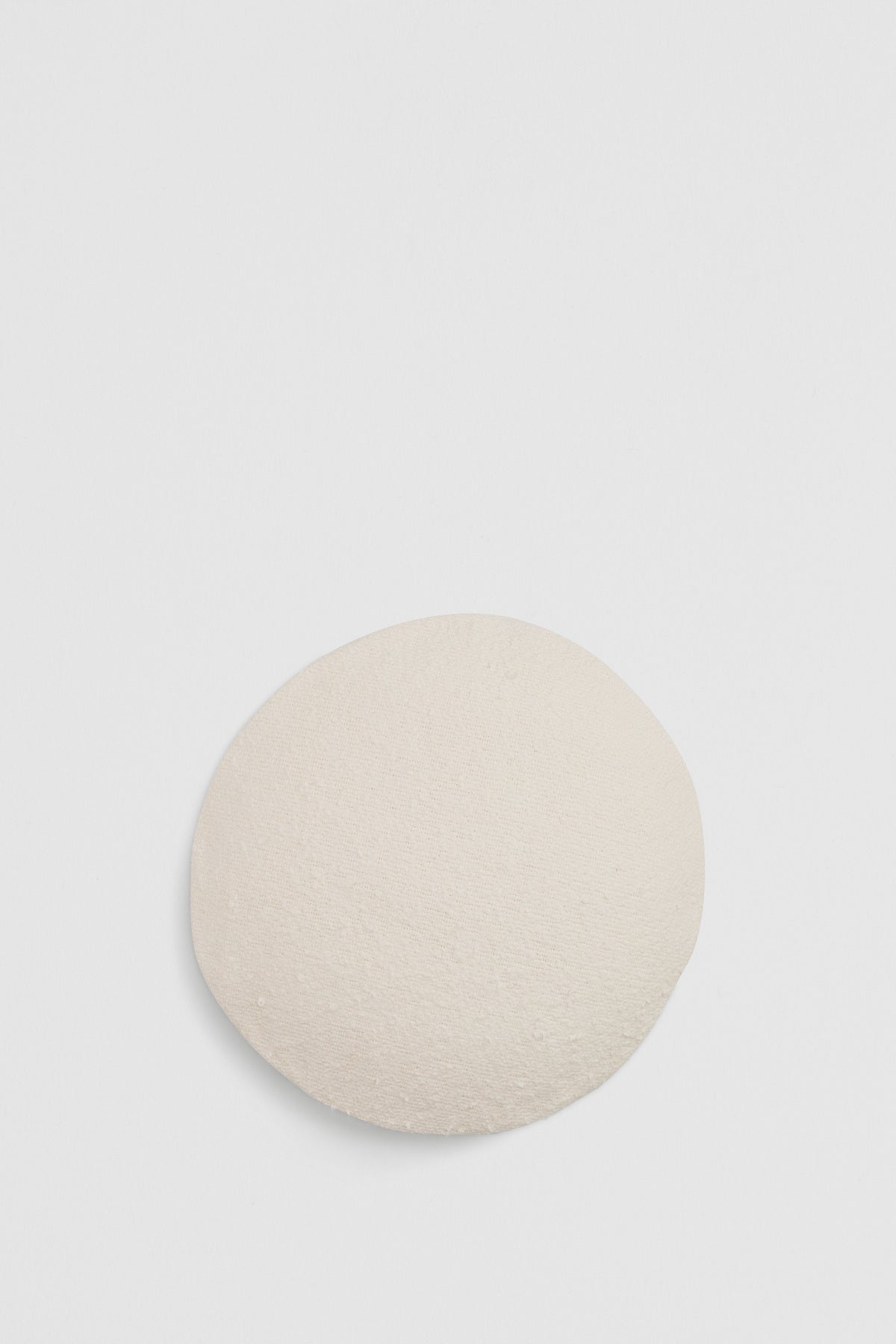 Marley Organically Grown Cotton 40X40X6 Round Cushion