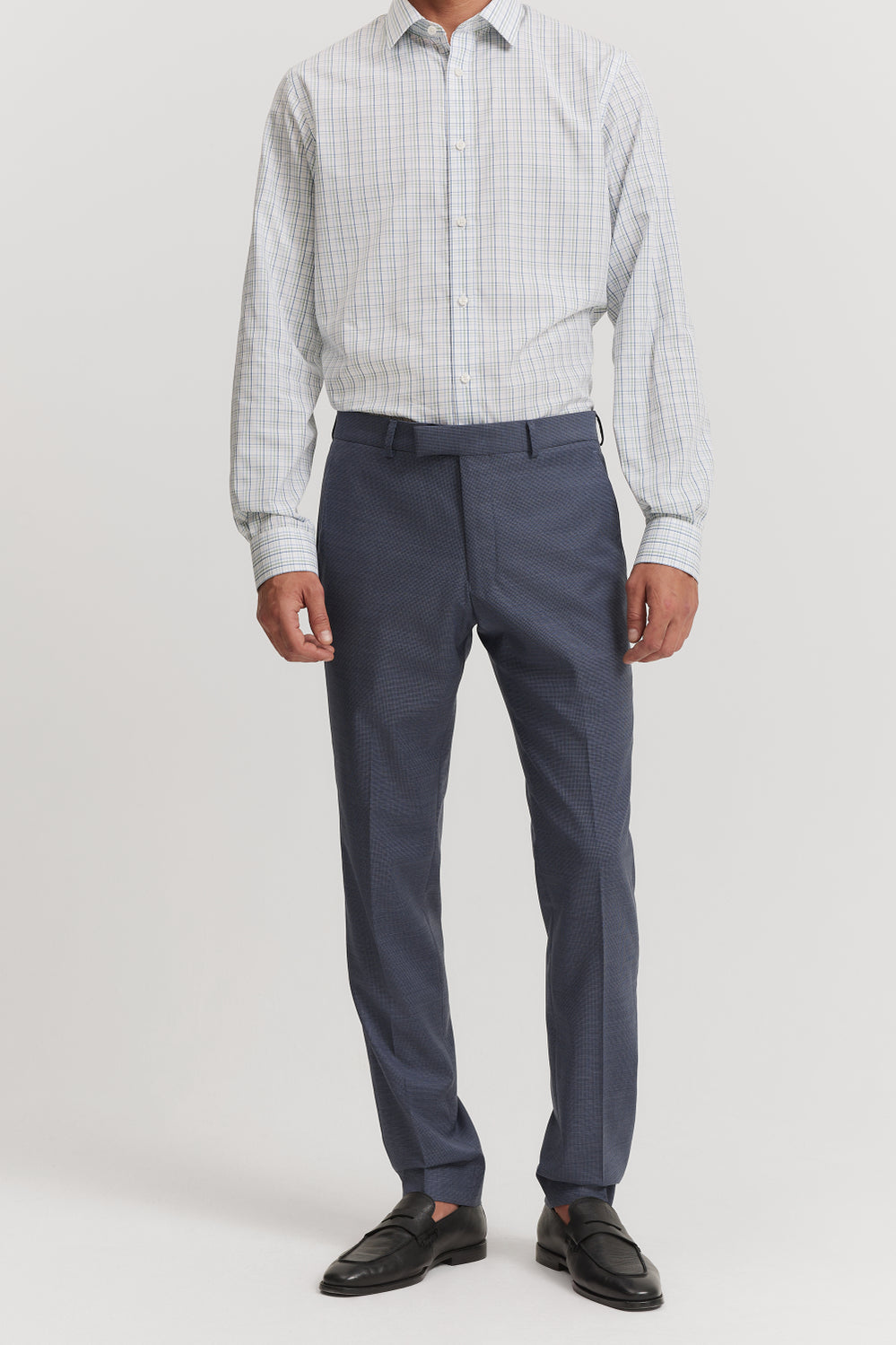 Regular Fit Puppytooth Travel Pant