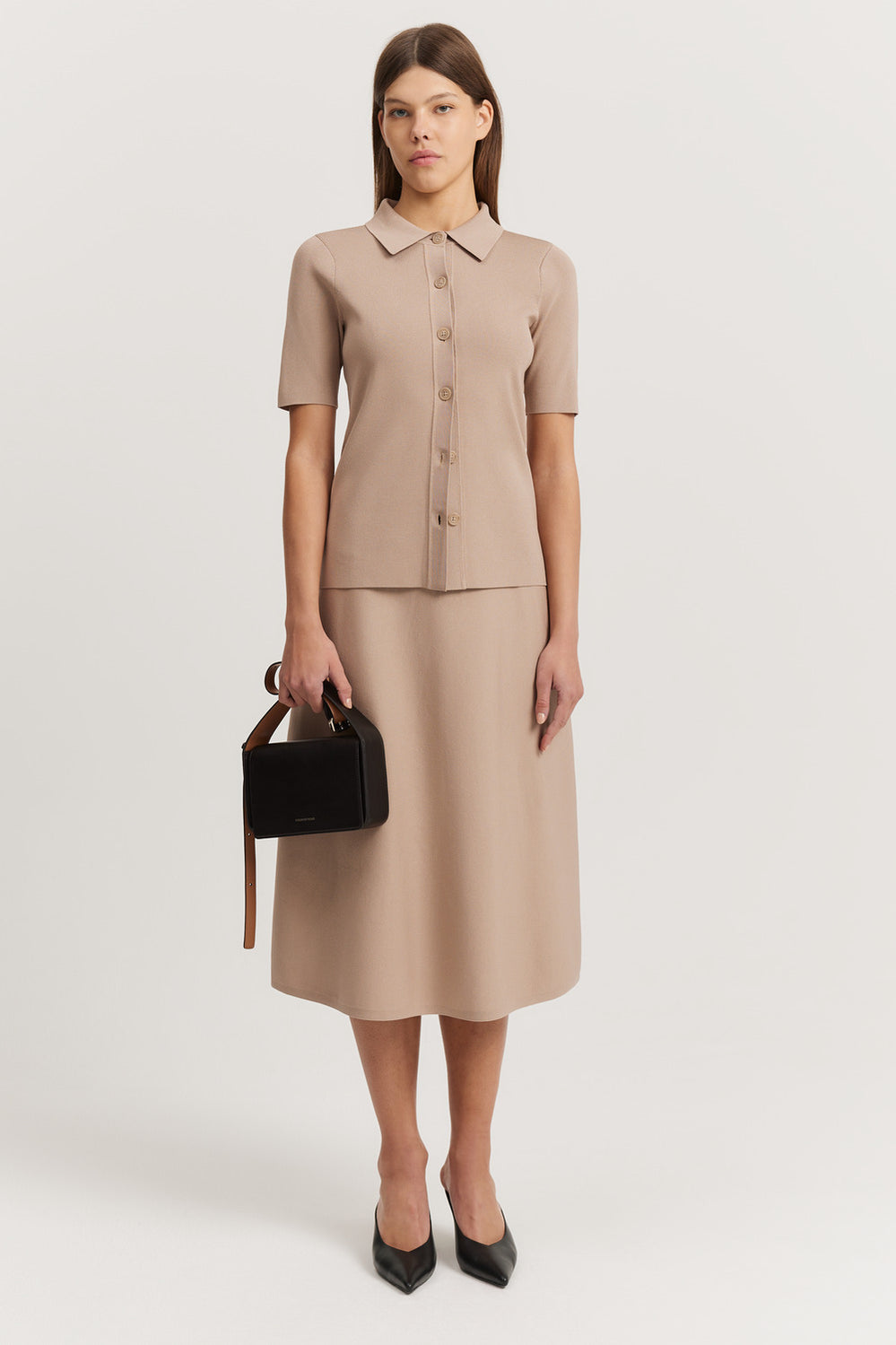 Compact Knit Skirt