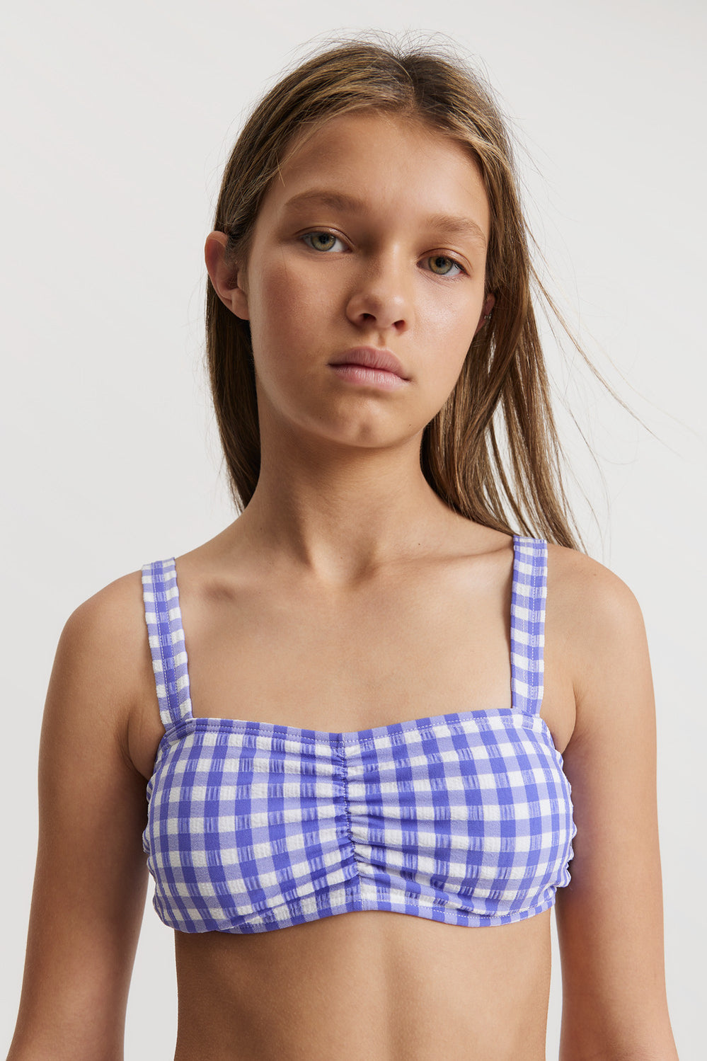 Teen Nylon Blend Bikini Top