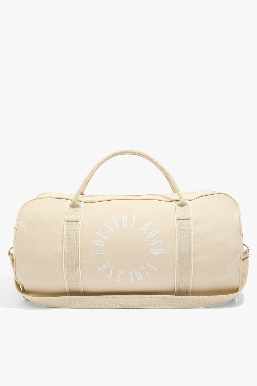Cotton Round Logo Tote