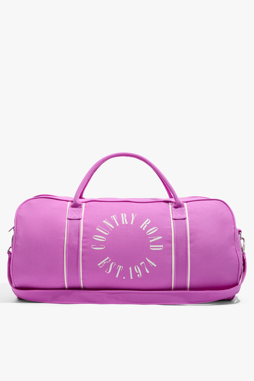 Cotton Round Logo Tote