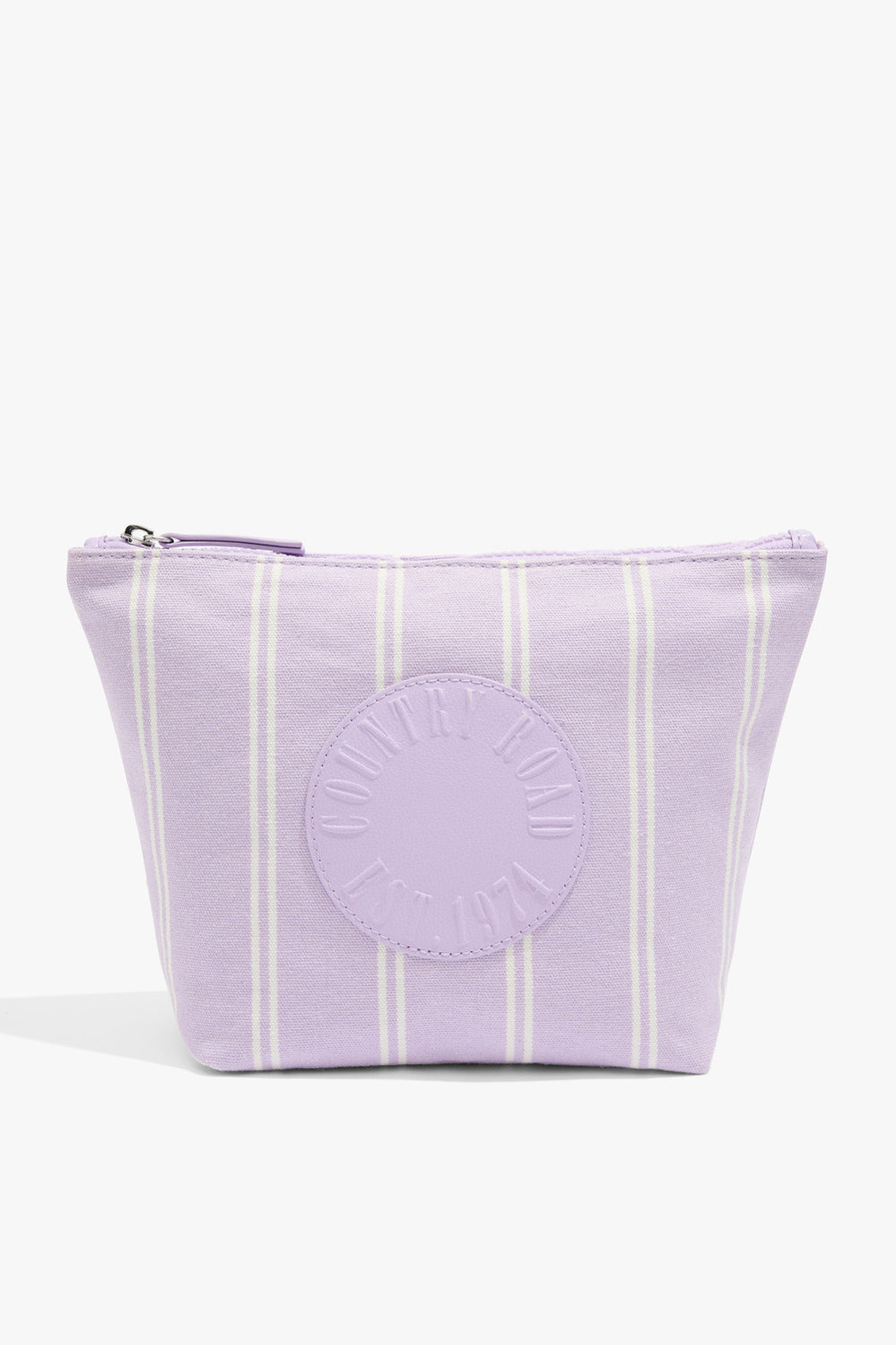 Australian Cotton Round Logo Cosmetic Case
