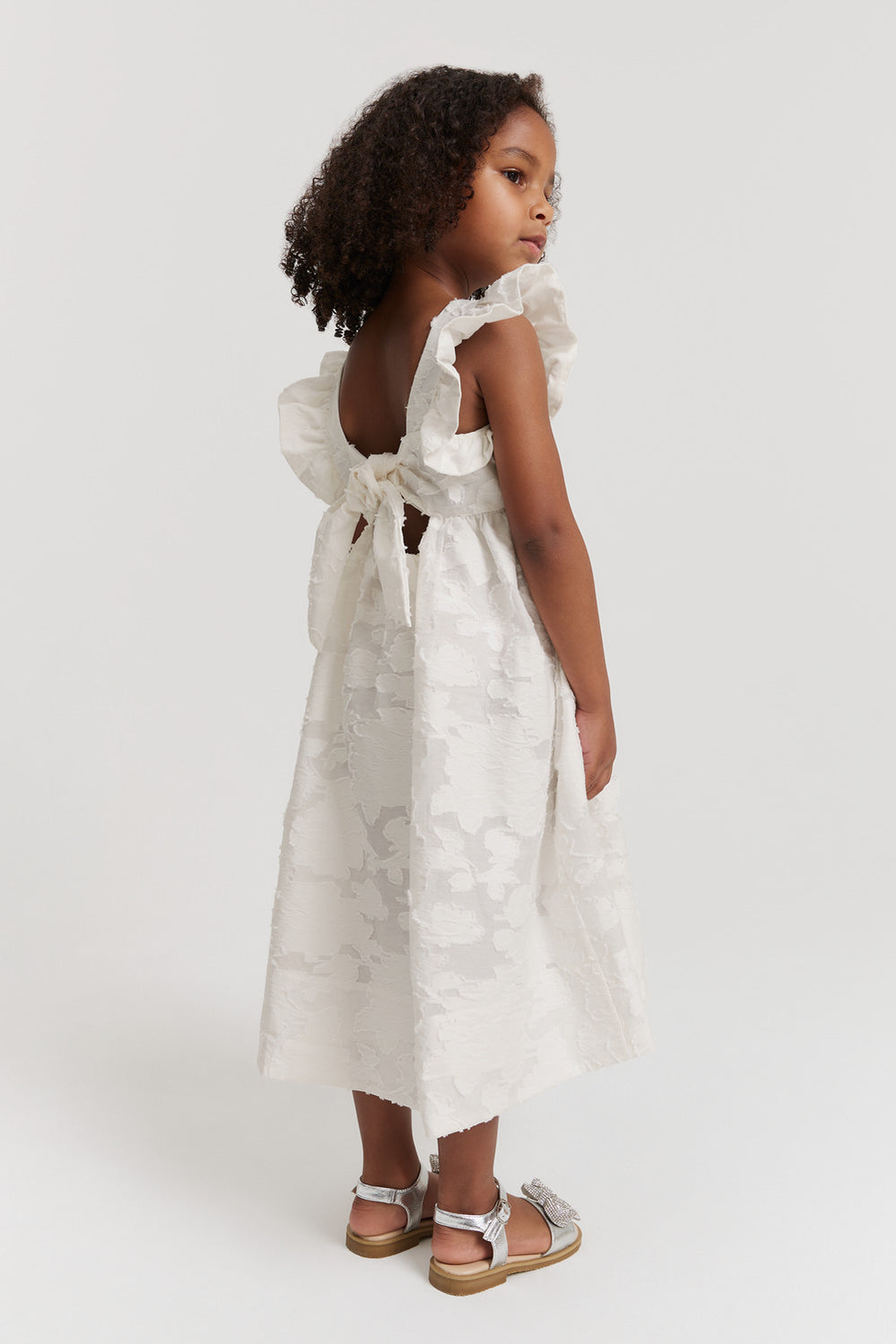 Floral Jacquard Dress