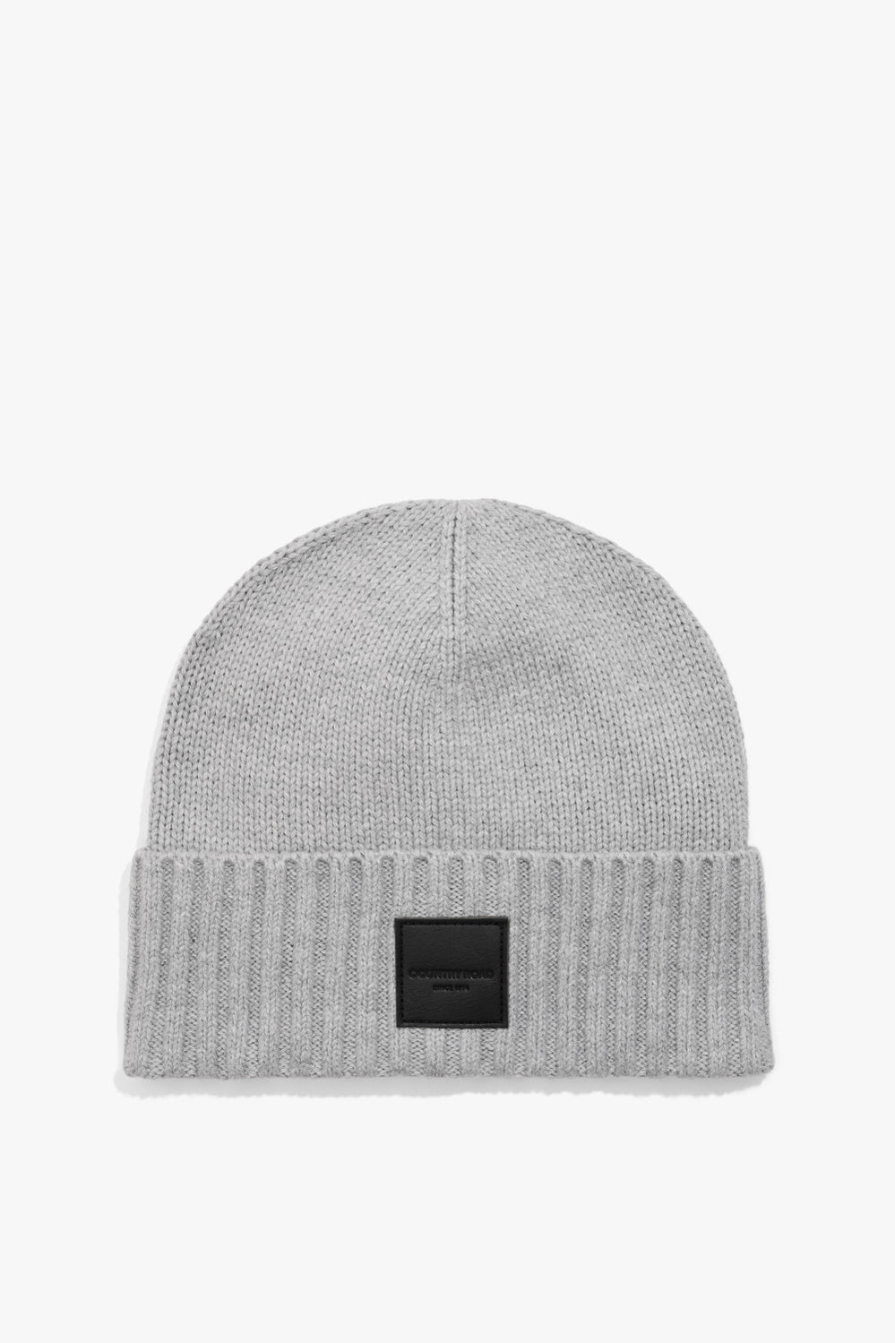 Cotton Blend Patch Logo Beanie
