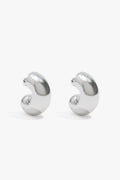 Statement Round Hoop Earring