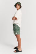 Teen Blend Geometric Board Short