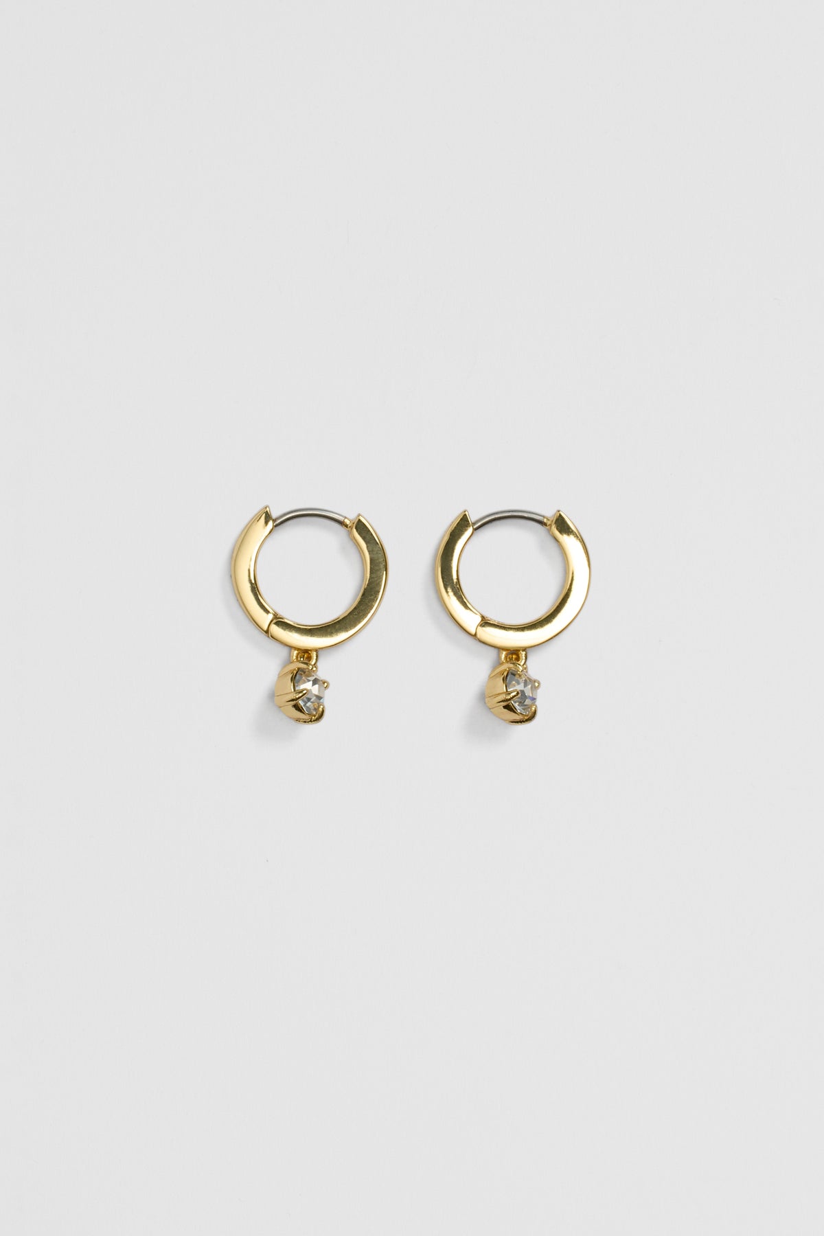 Ava Large Crystal Hoop Earring