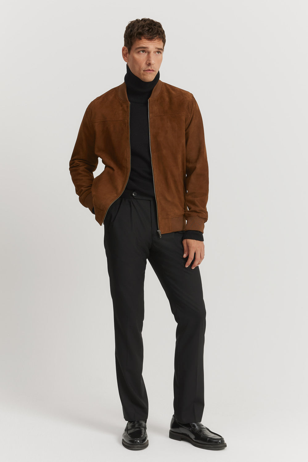 Suede Bomber