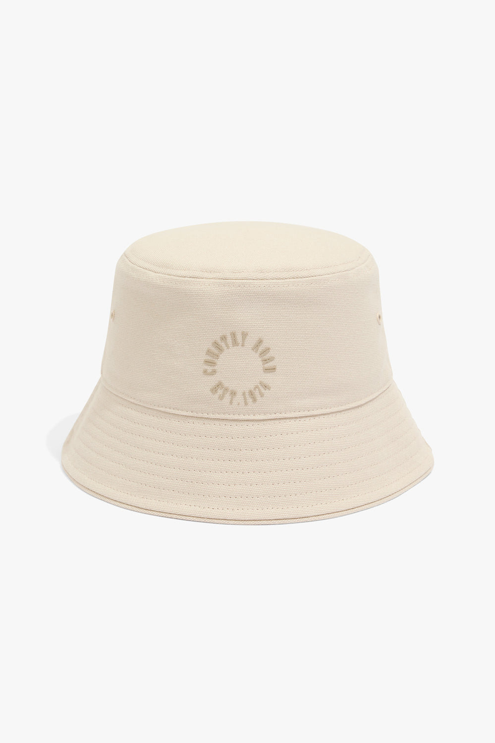 Cotton Round Logo Bucket Hat