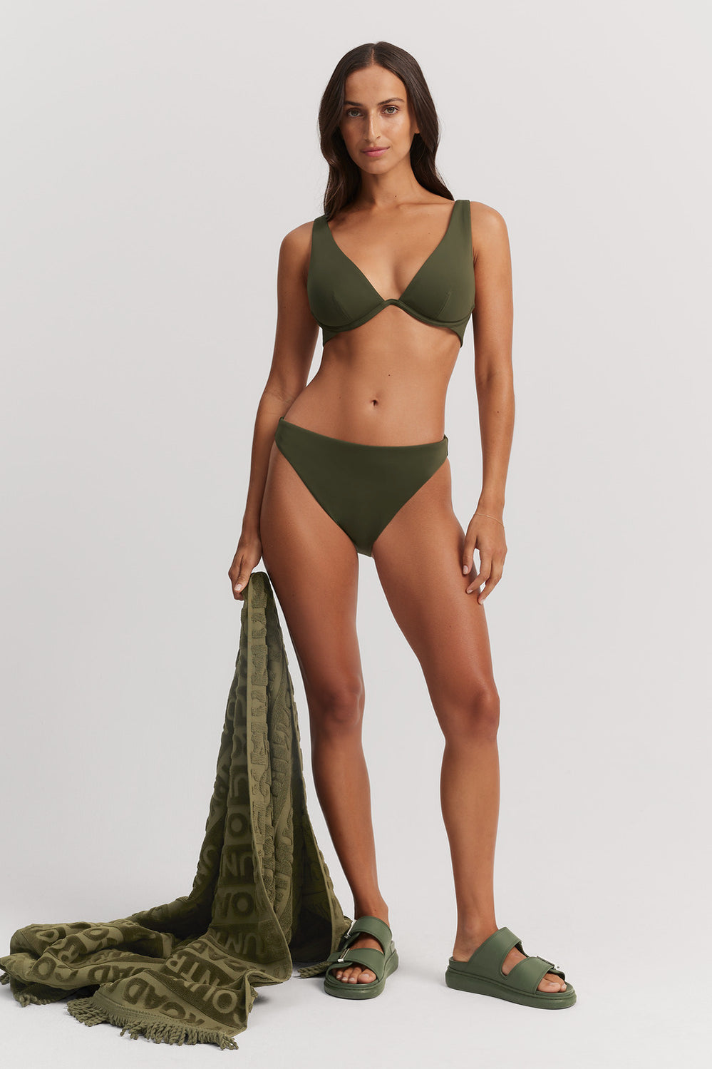 Nylon Blend Bikini Brief