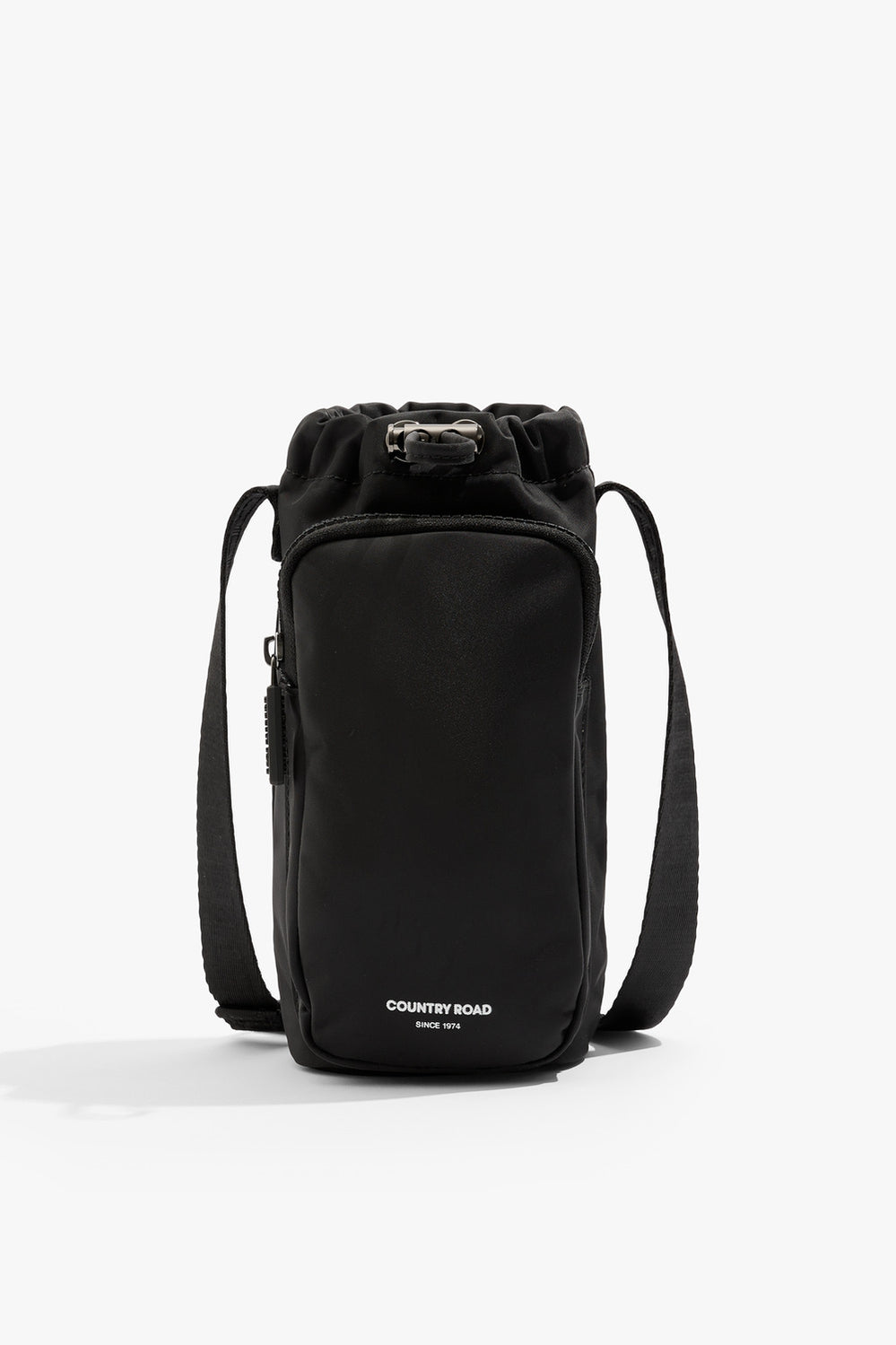 Nylon Drink Bottle Crossbody Bag
