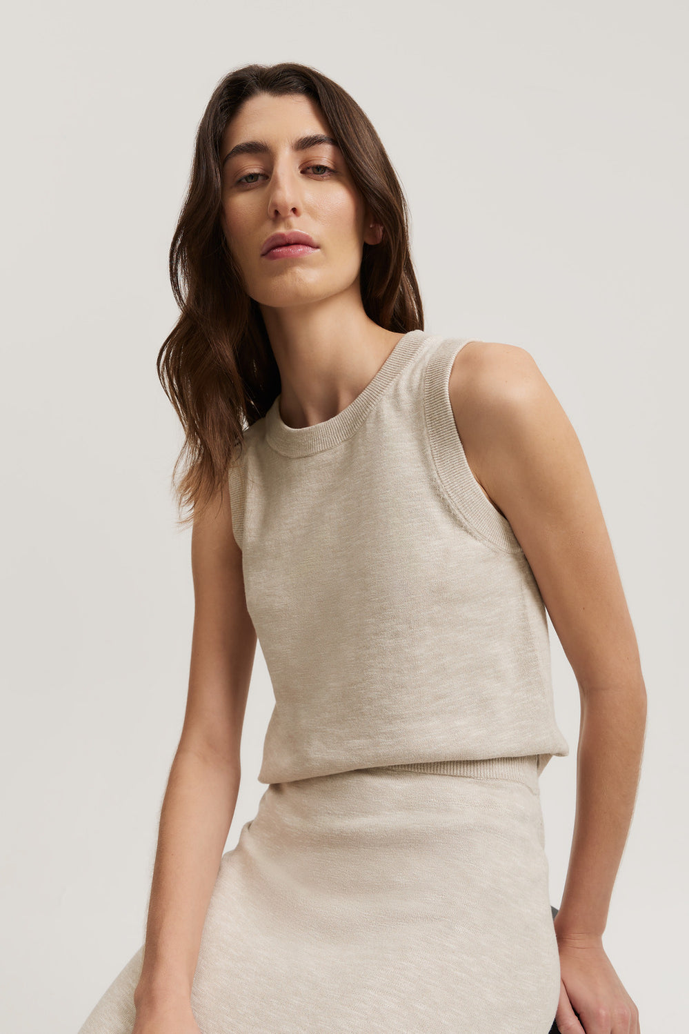 Cotton Linen Tank