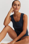 Cotton Blend Lounge Knit Set