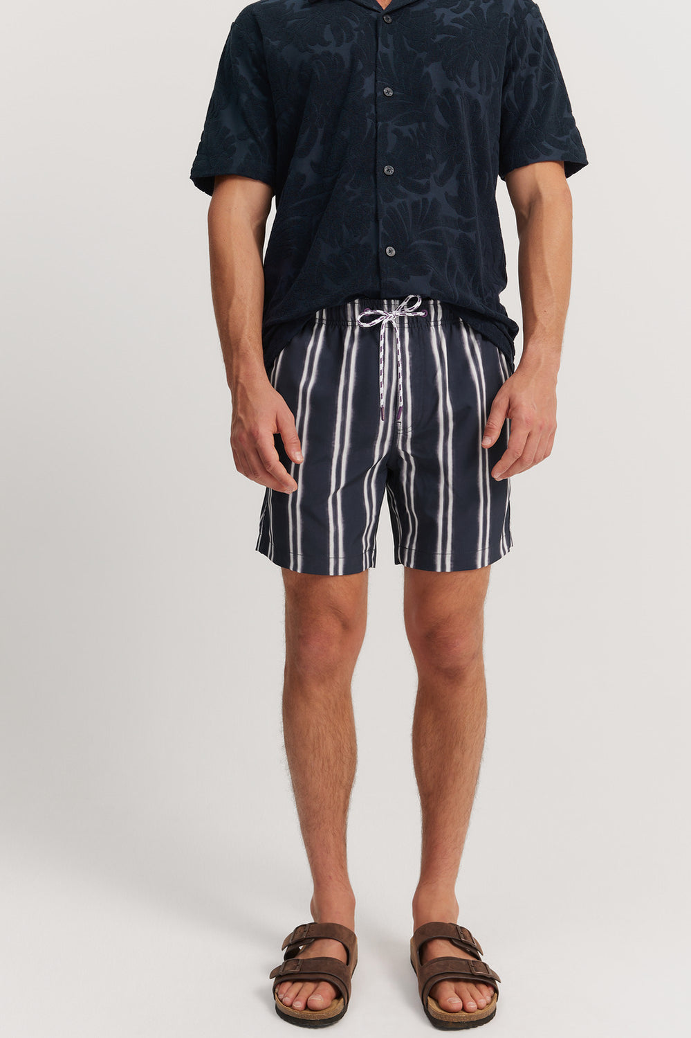 Blend Watercolour Print Swim Short