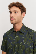 Regular Fit Cotton Floral Print Shirt
