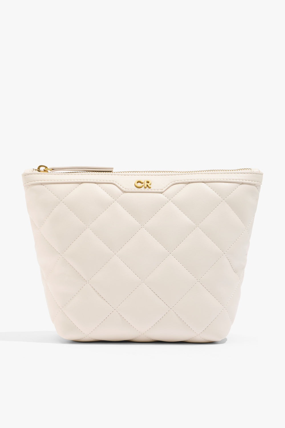 Quilted Tri Cosmetic Case